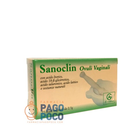SANOCLIN OVULI VAGINALI 15PZ
